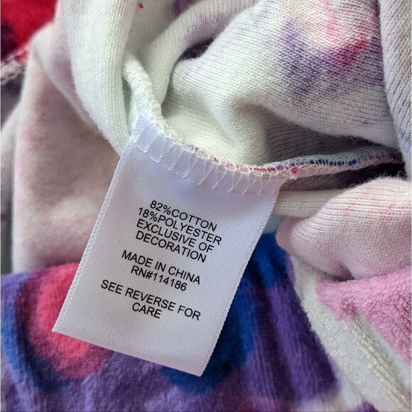 New JUICY COUTURE All over floral joggers Y2K pants Large @Y - Picture 9 of 11